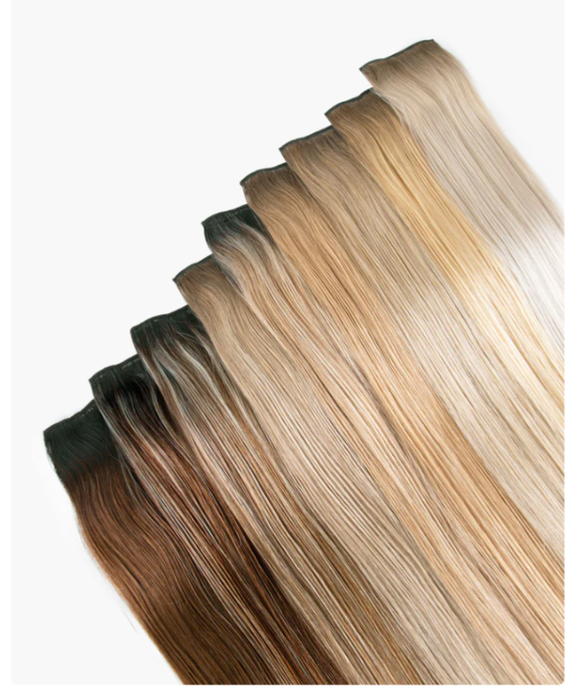 Premium Set curtain hair extension